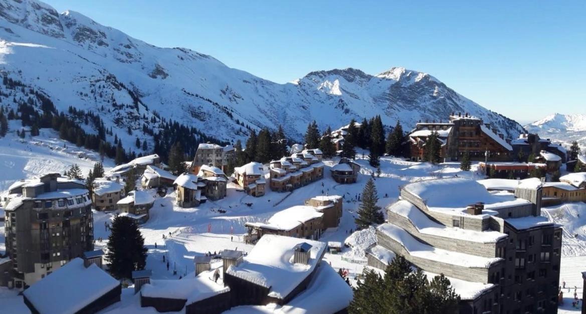 Charmant T2 Classe 3 Etoiles, Les Crozats, Magnifique Vue Montagne Avoriaz Exterior foto